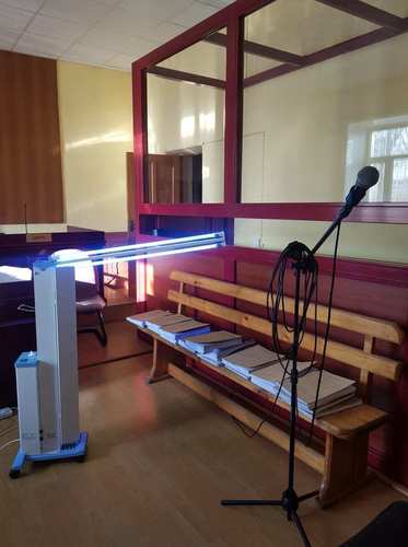 Шүүх хуралдааны танхимуудыг цаг тутам ариутган ажиллаж байна